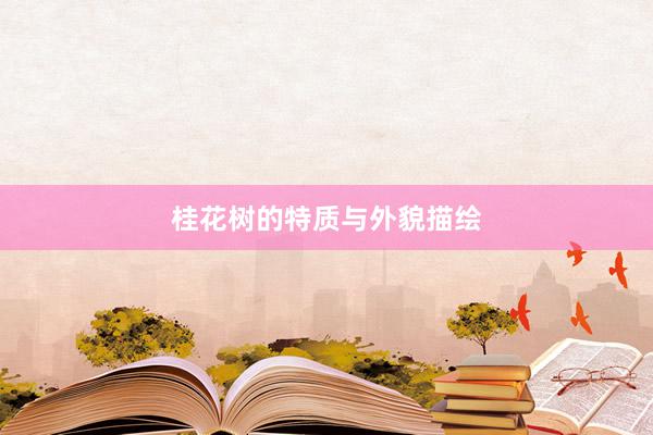 桂花树的特质与外貌描绘